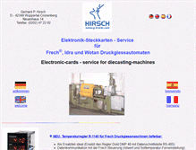Tablet Screenshot of gerhard-hirsch.com